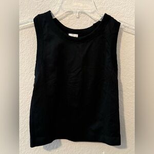 Old Navy Black Tank Top Go Dry Women’s Sz M